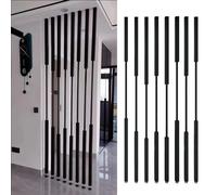 Hollow Decor Column Partition - Versatile Floor to Ceiling Screen for Living Room, Entrance, Restaurant, and Office Spaces