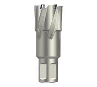 Hollow Drill Bit Stainless Steel Perforated Metal Thick Steel Plate Alloy Open Hole Opener 35mm 50mm Reaming Drill Bit(22x35mm)