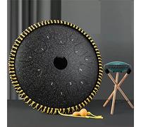 Hollow Drum Instrument Adult Beginner Model 14" 14 Tone Colour Hollow Drum Steel Tongue Drum Hand Disc Drum (Color : E, Size : As show)