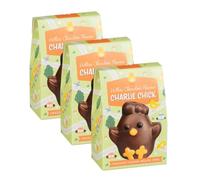 Hollow Easter Chocolate Flavour Figure 25g x Pack of 3 - Charlie Chick - Treat Yourself or Someone Special - Perfect for Sharing, for Little Ones, or Enjoying All to Yourself