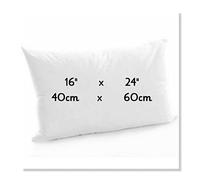 Hollow Fibre Cushion pads,Inners,scatters,Fillers,Stuffers for Home sofa Chair-Square/Rectangular Cushion Pads-Virgin Hollow fibre filled Bounce Back cushion pads in pack of 2,3 &4 (2, 16x24")