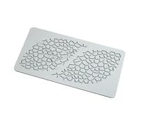 Hollow Fishing Net Pattern Lace Mat Cake Fondant Pastry Silicone Molds Fondant Impression Cake Decorating Supplies Hollow Fishing Net Pattern Lace Candy Mold Silicone Mold