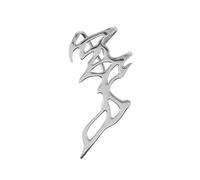 Hollow Flame Ear Wrap Earring Cool Sweet Metal Flame Ear Cuff Earring Punk Cool Earrings for Women Couple Jewelry