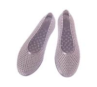 Hollow Flat Jelly Sandals Women's Bird Nest Ballet Soft Plastic Shoe Summer Beach Jellies Breathable Clear Hollow Shoes
