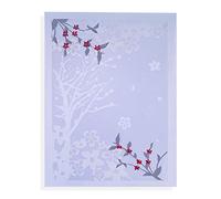 Hollow Greeting Card Simple Printed Wishes Gratitude Card Message Cards For Home Festival Wedding Birthday Cards