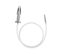 Hollow Horse Eye Stick Connected with Anal Plug Ring Stimulates Male Masturbation Device SM Adult Sex Toy Urethral Sound Male Penis Plug Catheter Plug Smooth Urethral Masturbation Rod Prostate