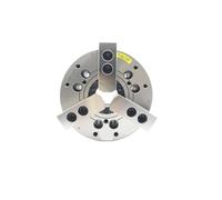 Hollow Hydraulic Chuck Three-jaw Chuck Hydraulic Power Chuck 6 inches 8 inches 10 inches Large Through Hole(10 inches 3B-10 Flange A8)