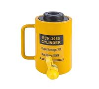 Hollow Hydraulic Jacks, 4in Stroke, Automatic Retraction, Versatile Use at Various Angles, Heavy Duty Lifting Equipment for Home or Workshop