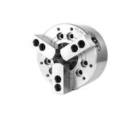 Hollow Hydraulic Power Chuck 3 Jaw Oil Pressure Chuck for Mechanical CNC with A6 Flange Chuck 8 Inch 210mm(KT08-2)