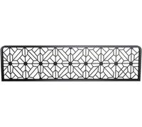 Hollow Iron Art Decorative Dividers for Dining Areas, 30cm Low Fence, Stylish Partitions for Home and Office, Modern Design for Indoor Spaces
