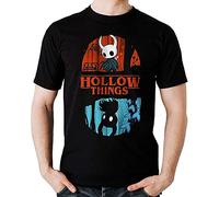 Hollow Knight in Upside Down Things Show Funny Mashup Black Men T Shirt Black