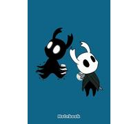 Hollow Knight little ghost and the Voids Notebook: 6x9 120 Pages Ruled Notebook, Journal, Daily Diary, Organizer, Planner