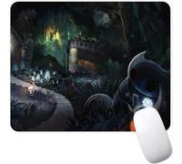 Hollow Knight Metroidvania Video Game Non-Slip Mousepad Gaming Computer Mouse Pad Gaming Desktop Laptop Mouse Pad with Stitched Edge 7.1 x 8.7 inches