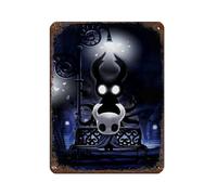 Hollow Knight Poster 25 Retro Poster Metal Tin Sign Chic Art Retro Iron Painting Bar People Cave Cafe Family Garage Poster Wall Decoration 12x16inch(30x40cm)