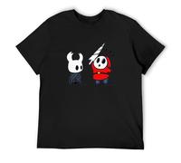Hollow Knight Shy Guy Men's T-Shirt Unisex Black Men Tees L