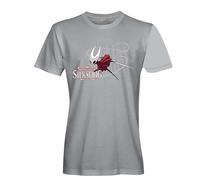 Hollow Knight Silksong Pic Merch T-Shirt Women Men Fashion Casual Summer Stylish Gym Sport Tee (Gray,L)