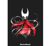 Hollow Knight Silksong The Floating Huntress Sketchbook: Large 8.5x11 Inches, 110 Blank Pages For Drawing & Sketching