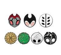 Hollow Knights Badge, Game Figure Cosplay Brooch 7 Pieces, Silksongs Pins Metal Badges Cute Themed Collectibles