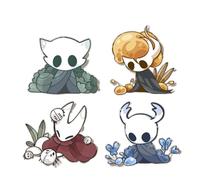 Hollow Knights Badge The Knight and Grimm Figure Brooch Hollow Knights Pin Cosplay Backpack Decor Hollow Knights Pin Gift for Fans A09