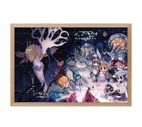 Hollow Knights Jigsaw Puzzles 70 Piece | Game Colorful Poster Puzzle with Frame | Desktop Decoration for Adults (Multicolore-3)