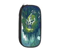 Hollow Knights Pencil Case Large Capacity Pencil Bag Pen Pouch Portable Office Stationary Organiser Supplies Makeup Bag (Multicolor02)