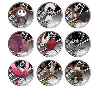Hollow Knights Silksongs Badges Game Tinplate Badge Cute Pins Decorations - Multicolore 58mm 9 Pieces