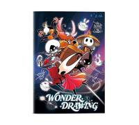 Hollow Knights Silksongs Coloring Book | Hollow Knights Poster Coloured Graffiti Sketchbook | Thick Drawing Book Anime Collectibles