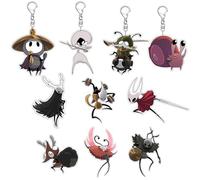Hollow Knights Silksongs Keychain Game Figure Cosplay Chain Jewellery - Acryl, 10 Pieces