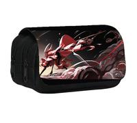 Hollow Knights Silksongs Pencil Case, Game Hollow Knights Silksongs Figures Multi-Layer Large Capacity Pen Pouch - Multicolore (B)