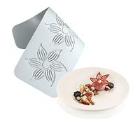 Hollow Leaf Silicone Mold Chocolate Candy 3D Hollow Leaf Candy Mold Food Cooking Meals Decorations Fondant Mold Polymer Clay Molds (Flower A_10.48x3.84x0.12inch)