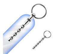 Hollow Metal Urethral Sound Catheter for Men - Smooth Stainless Steel Penis Plug Dilator Rod, Urethral Stimulation Toy for Male Pleasure & Masturbation (0.27 in Diameter)