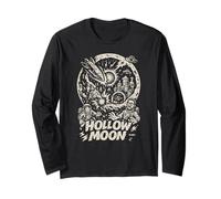 Hollow Moon - Lunar Secrets Unleashed - Comic Style Retro Long Sleeve T-Shirt