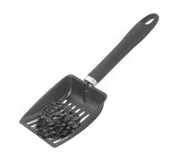 Hollow Out Fireplace Shovel - Stainless Steel + PP 32.5x10.7cm | Metal Coal Scoop | Fire Pit Charcoal Shovel Cleaning Tool | For Indoor Outdoor Use, Large Coal Scoop To Easily Collect Ashes, Dust, And