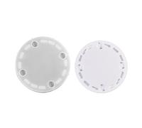 Hollow Out House Holder Mold 3D Base Silicone Gypsum Candlestick Crafting Jewelry Making Tool Christmas