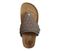 Hollow Out Thong Sandals Ladies Orthopedic Flip Flops Adjustable Strap Arch Support Cushion Footbed Soft Insole Breathable Suitable for Casual Walking Beach Summer Indoor Outdoor Daily Wear