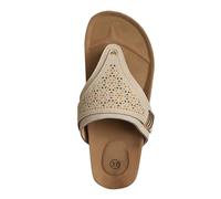 Hollow Out Thong Sandals Ladies Orthopedic Flip Flops Adjustable Strap Arch Support Cushion Footbed Soft Insole Breathable Suitable for Casual Walking Beach Summer Indoor Outdoor Daily Wear