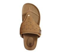 Hollow Out Thong Sandals Ladies Orthopedic Flip Flops Adjustable Strap Arch Support Cushion Footbed Soft Insole Breathable Suitable for Casual Walking Beach Summer Indoor Outdoor Daily Wear