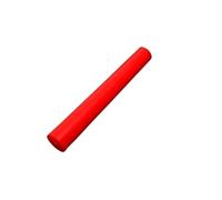 Hollow PU Rod Rubber Spring Bar 500mm Polyurethane Stick, for CNC Machining Sliding Parts 1pc(Red,25mm*8mm)