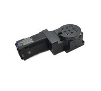 Hollow Rotary Table Reducer Gearbox Precision Rotary Platform With Stepped electronic starter DC24V Replace DD electronic starter Cam Splitter BIANMTSW(0.32Nm Motor Driver,100mm Table 180 to 1)