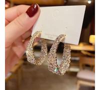 Hollow Round Geometric Earrings for Women Earrings Female Wedding Jewelry Birthday Gift