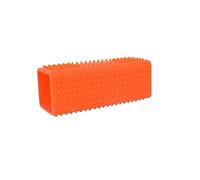 Hollow Rubber Pet Hair Brush - Floating Hair Remover For Dogs Cats, Furniture Carpet Clothes Cleaner Pet Supplies(Orange)
