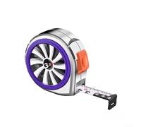 Hollow Self Locking Tape Measure, High Accuracy Carbon Steel Tape with Waterproof Scale, Reinforced ABS Case, Blunted Edge for Safe Handling, 3M/5M Options(1pc 3Meters 3 * 19)