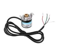 Hollow Shaft Encoder C38H8G5, 2 Phase Mechanical Power Transmission Parts, 30KHZ DC5 24V with 6mm Shaft, High Protection Anti Interference for Office Automation and Engineering (100Z)