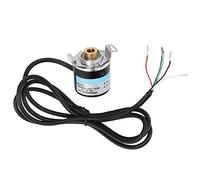 Hollow Shaft Encoder C38H8G5, 2 Phase Mechanical Power Transmission Parts, 30KHZ DC5 24V with 6mm Shaft, High Protection Anti Interference for Office Automation and Engineering (200Z)