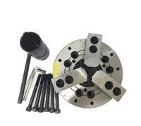 Hollow/Solid Hydraulic Power Chuck 10 Inch 254mm 2/3/4 Jaw A8 Flange Workpiece Collet(3 Jaw Hollow)