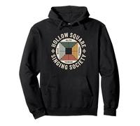 Hollow Square Singer Sacred Harp Singing Shape Note Pullover Hoodie