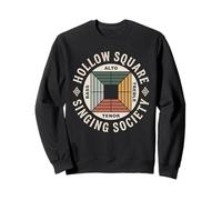 Hollow Square Singer Sacred Harp Singing Shape Note Sweatshirt