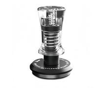 Hollow Structure Coffee Tamper, Dual Spring Calibrated Coffee Tamper, Leveling Skirt Espresso Tool with Stainless Steel Base(58.35MM)