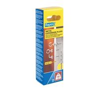 Rapid Hollow Wall Anchors, Pack of 12 Wall Hooks Heavy Duty, Metal Plasterboard Fixings & Wall Hanging Hooks for 6-16 mm Thickness, 40 kg Load, Cavity Wall Fixings & Plasterboard Plugs (5001557)