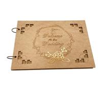 Hollow Wood Invitation Greeting Card Wedding Anniversary Decorative For Festival Holiday Party Background Wedding Invitation Cards